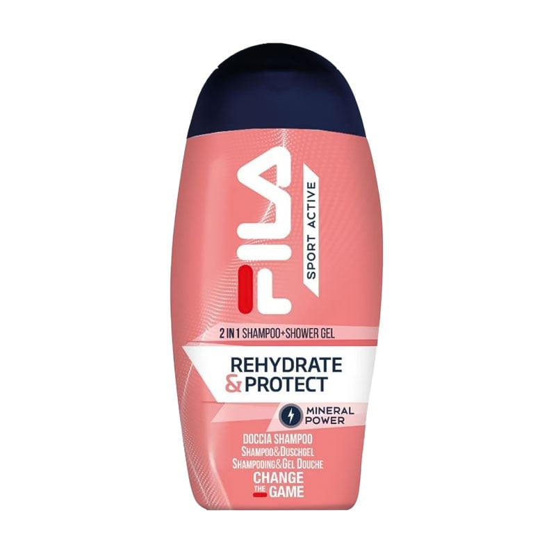 Парфумований шампунь-гель для душу Fila Sport Active Rehydrate &amp; Protect жіночий, 250 мл