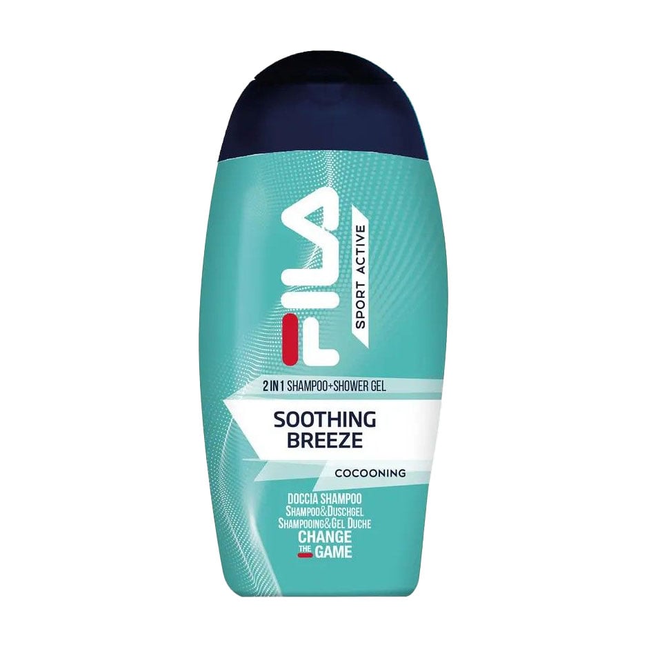 Парфумований шампунь-гель для душу Fila Sport Active Soothing Breeze унісекс, 250 мл